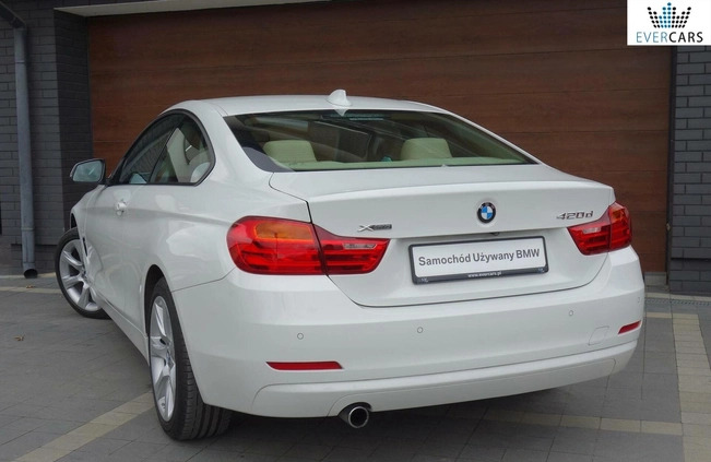 BMW Seria 4 cena 82900 przebieg: 121000, rok produkcji 2014 z Lubawa małe 436
